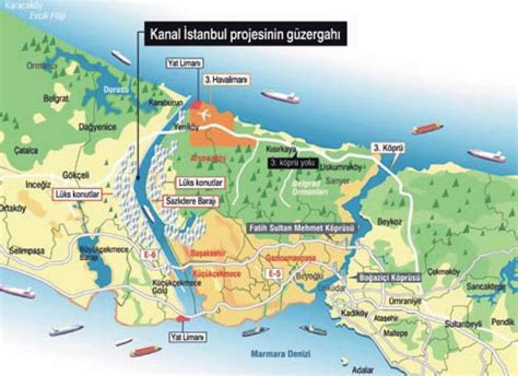 K­a­n­a­l­ ­İ­s­t­a­n­b­u­l­­u­n­ ­G­ü­z­e­r­g­a­h­ı­ ­D­e­ğ­i­ş­t­i­
